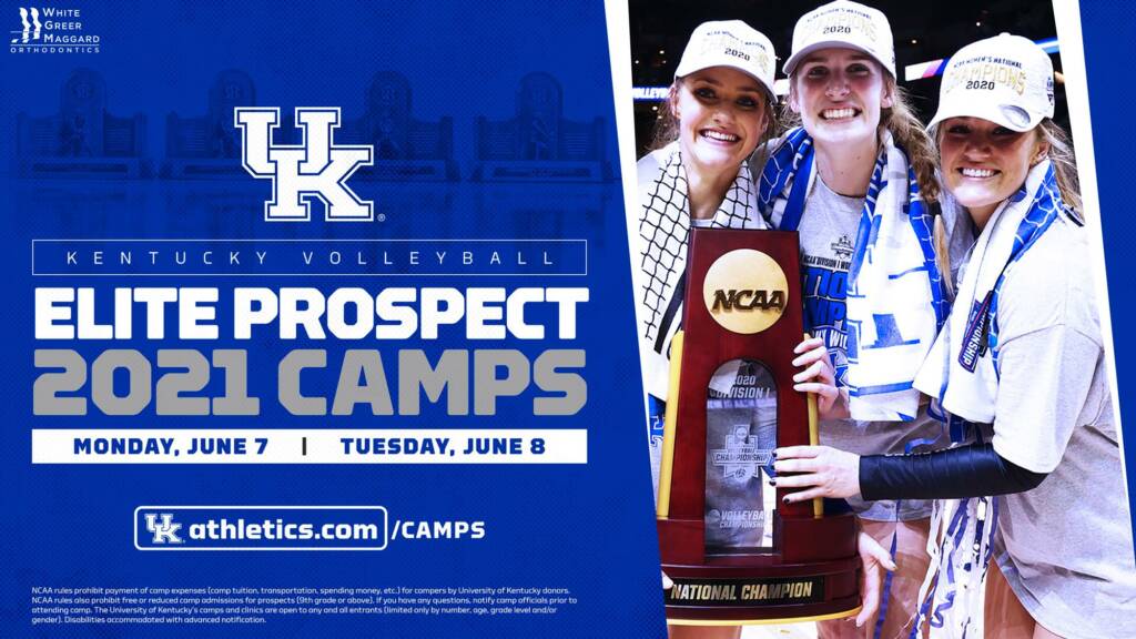 2021 Kentucky Volleyball Camps UK Athletics