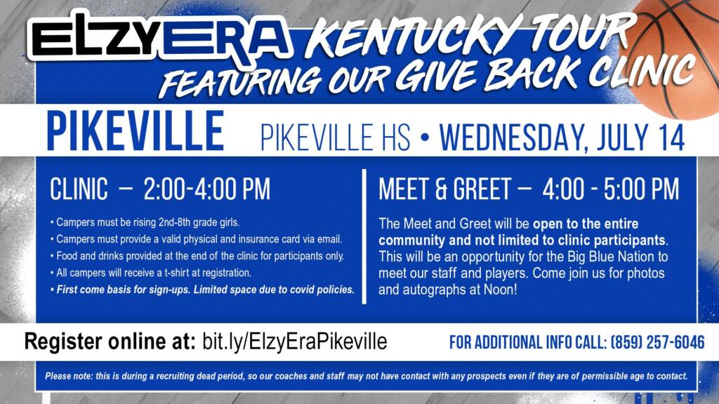 Elzy Era Pikeville Tour Graphic