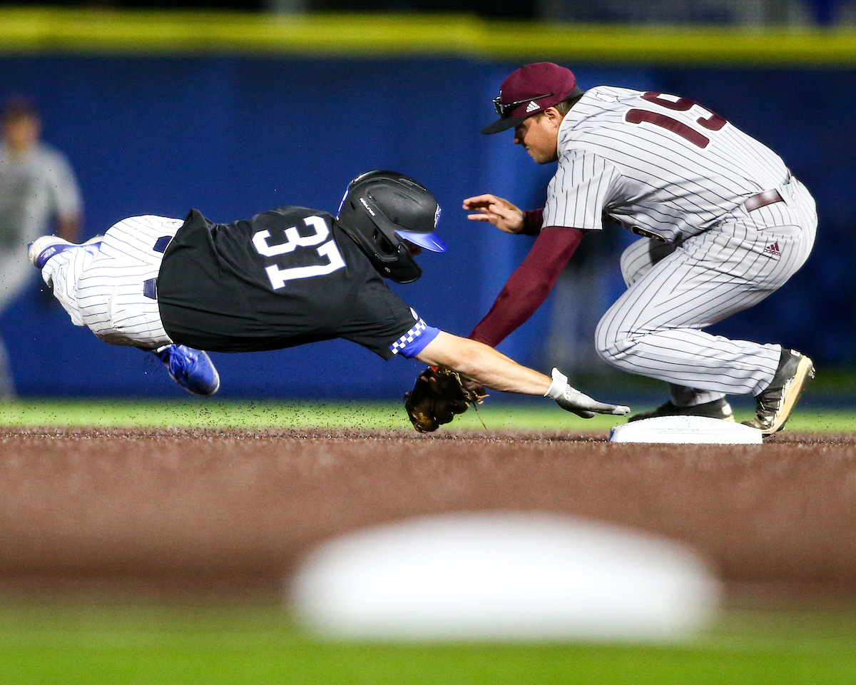 Cam Hill. Kentucky defeats Bellarmine 12-0. Photo by Eddie Justice | UK Athletics