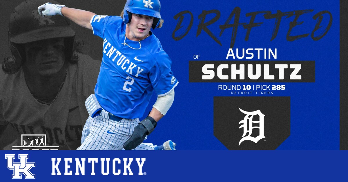 Austin Schultz Selected in 10th Round of 2021 MLB Draft UK Athletics