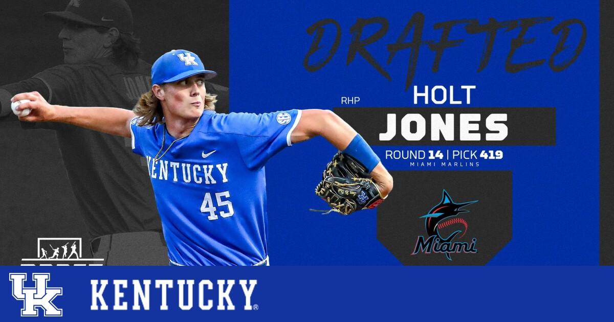 Holt Jones Selected in 14th Round of 2021 MLB Draft – UK Athletics