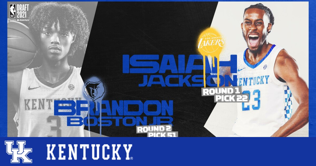 Isaiah Jackson, Brandon Boston Jr. Picked in the 2021 NBA Draft – UK  Athletics