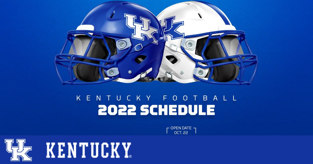 Kentucky Football Announces 2022 Schedule UK Athletics