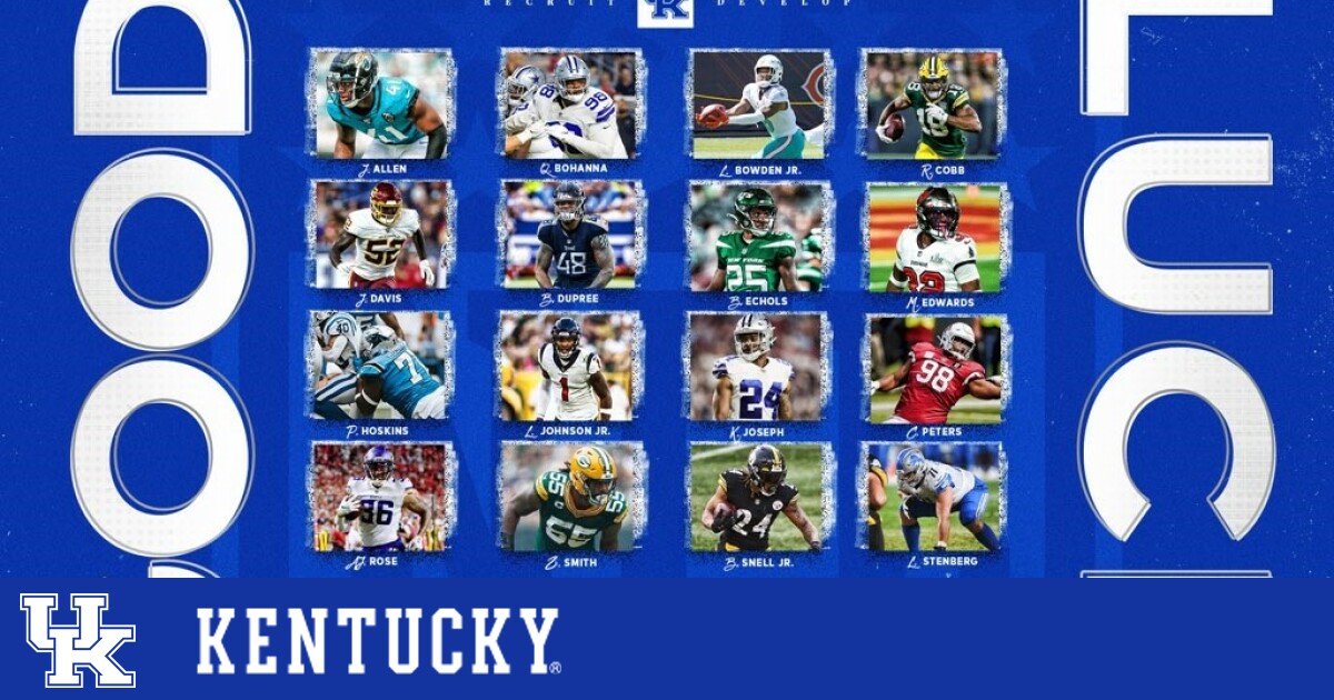 Seventeen Former Wildcats Set for NFL's Opening Weekend – UK Athletics