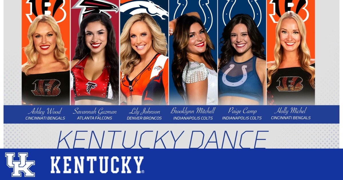 Ten Former UK Dance Team Members on NFL, NHL Cheer Rosters – UK