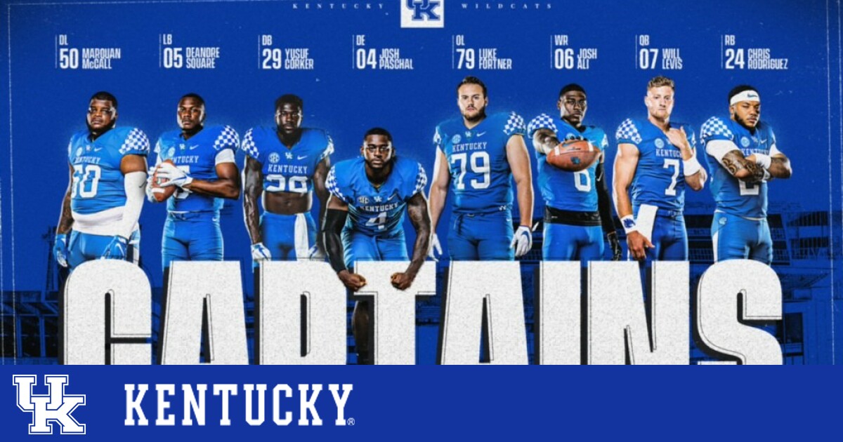 Kentucky Football Elects Eight Team Captains for 2021 Season UK Athletics