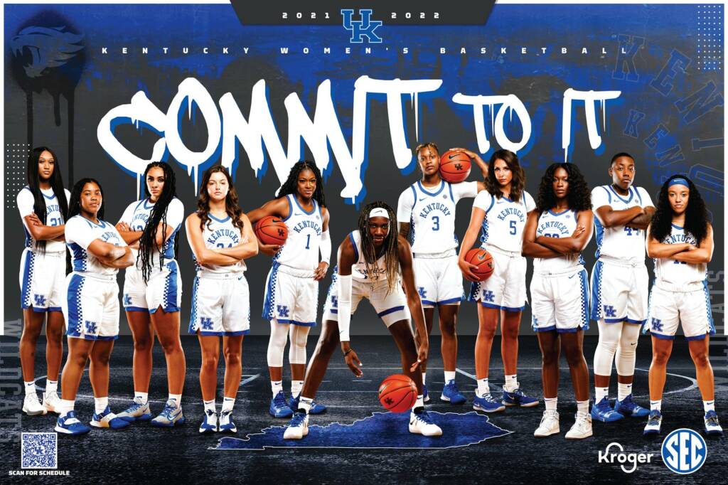 2022-23 Kentucky Men's and Women's Basketball Posters Unveiled