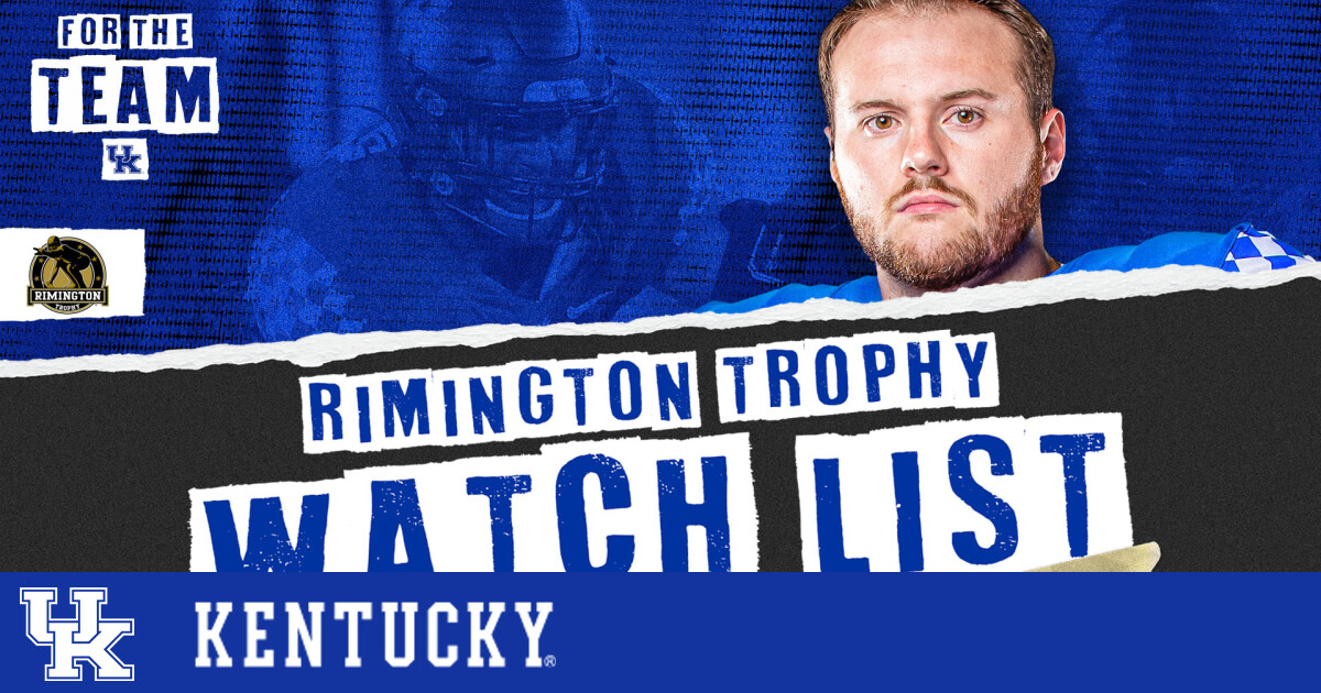 Luke Fortner named to Rimington Trophy Watch List - A Sea Of Blue