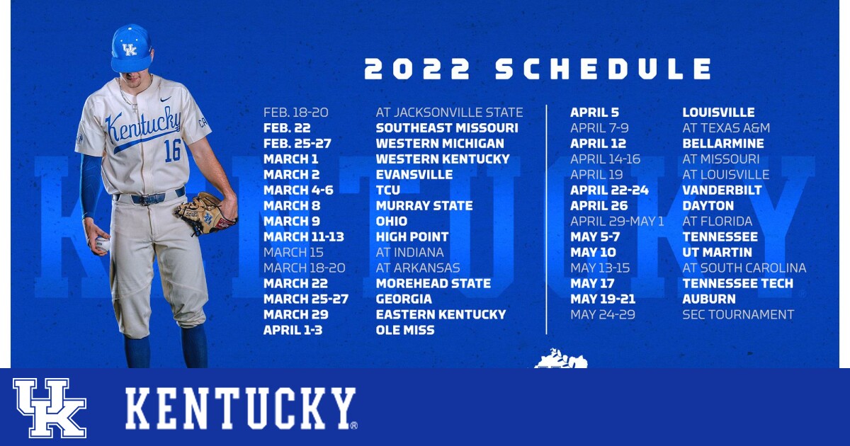 Tennessee releases 2023 SEC baseball schedule