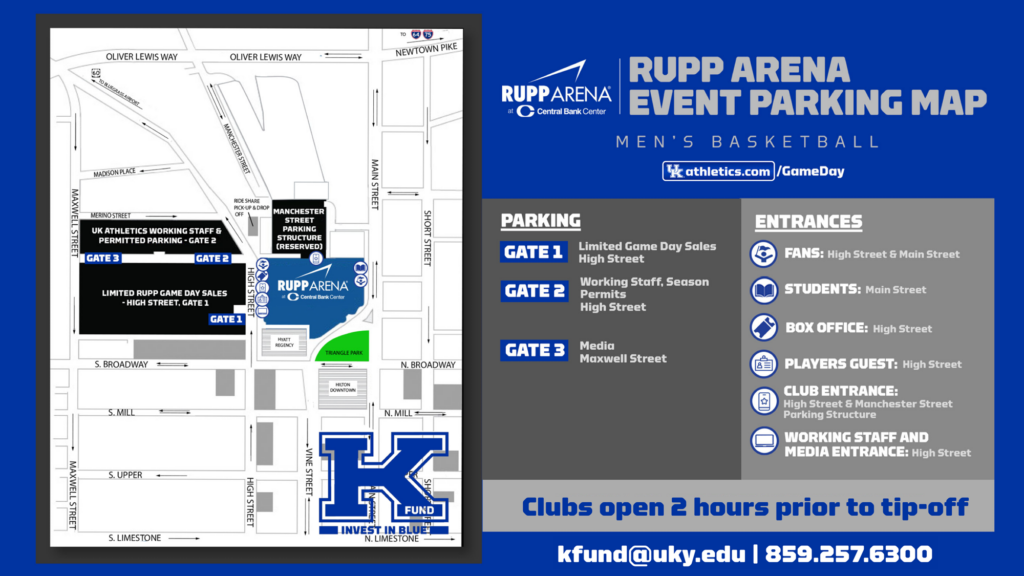 K Fund Gameday Parking