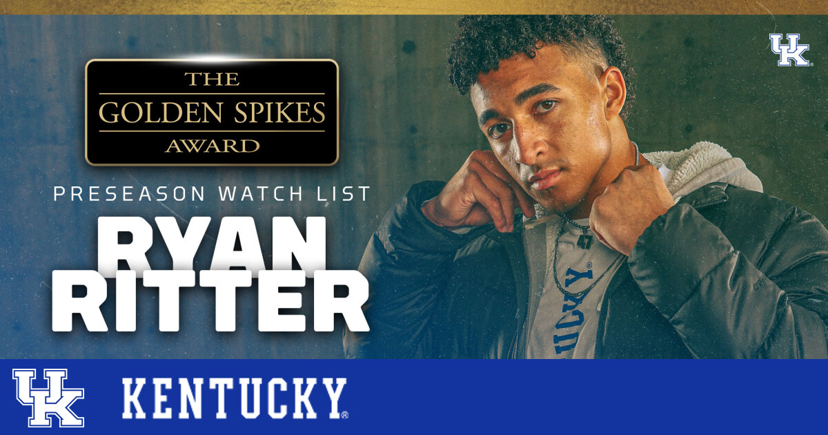 Gold Mine Ritter on Golden Spikes Award Preseason Watch List UK