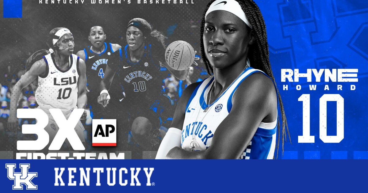 Kentucky women's basketball to honor guard Rhyne Howard on Sunday