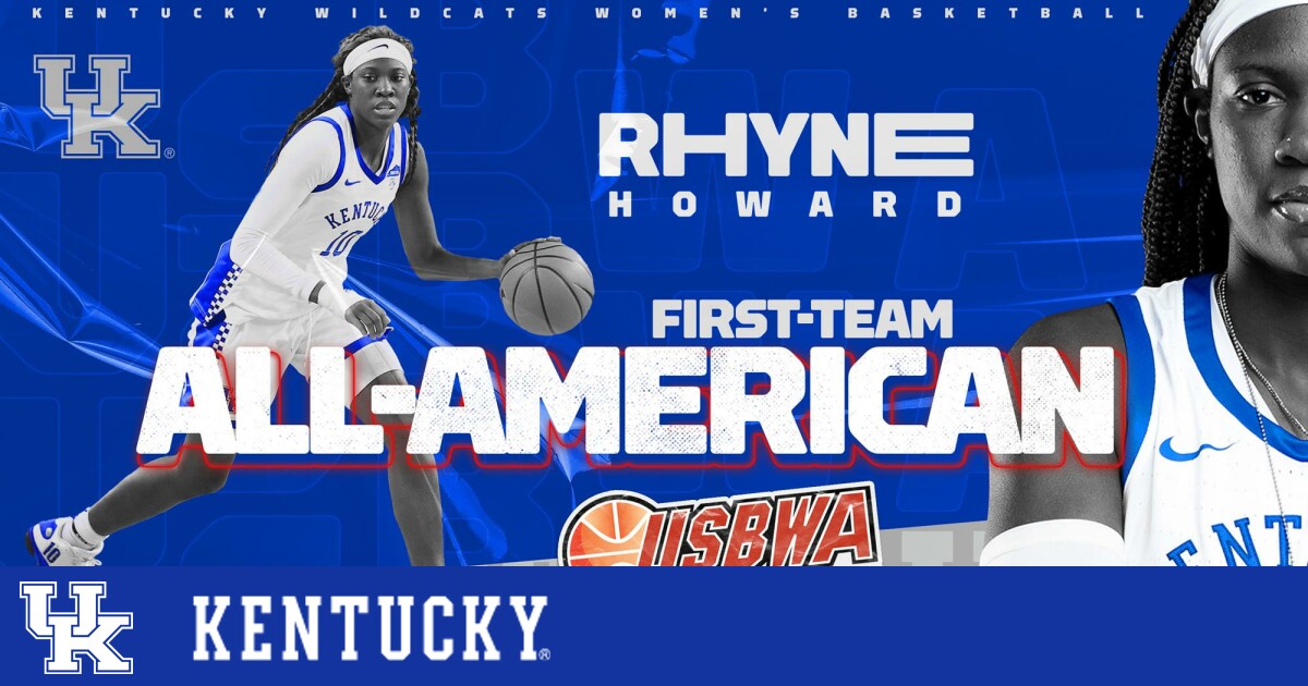 Kentucky women's basketball to honor guard Rhyne Howard on Sunday