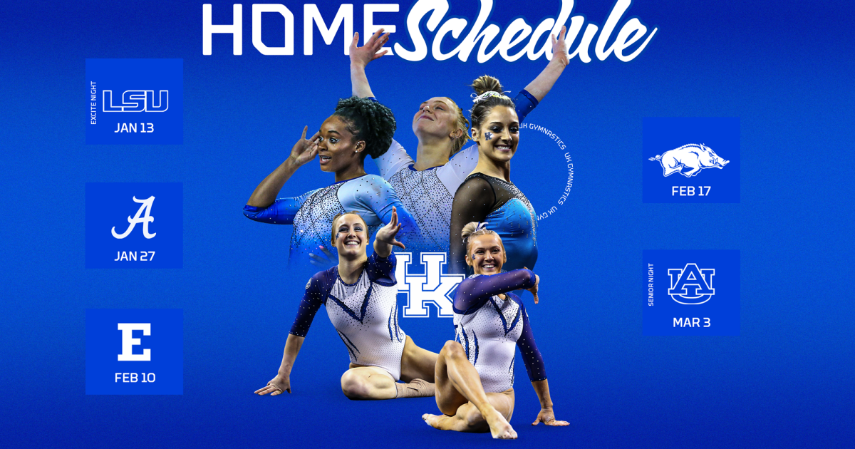 Kentucky Gymnastics Releases 2023 Home Schedule UK Athletics