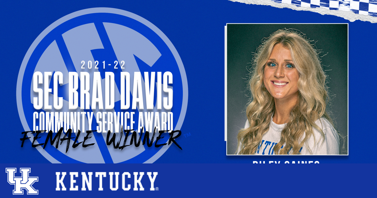 Riley Gaines Named Recipient of Prestigious Sullivan Award – UK Athletics