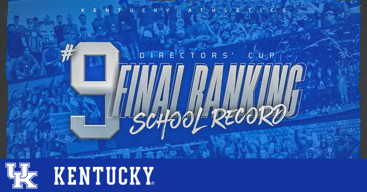 Kentucky Has SchoolRecord NinthPlace Finish in Final Directors’ Cup