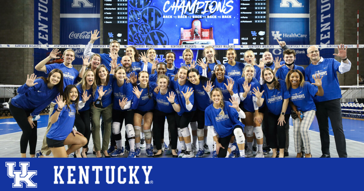 Kentucky Volleyball Picked to Win SEC; Four on Preseason Team UK