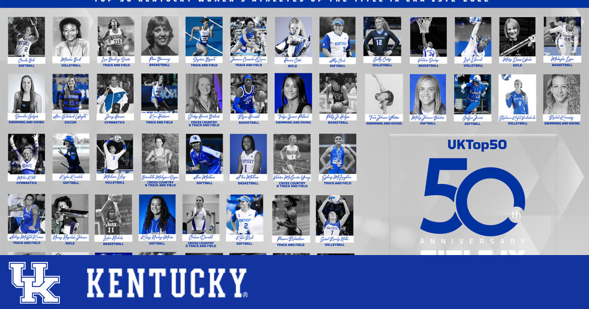 Riley Gaines and Asia Seidt were - Kentucky Wildcats