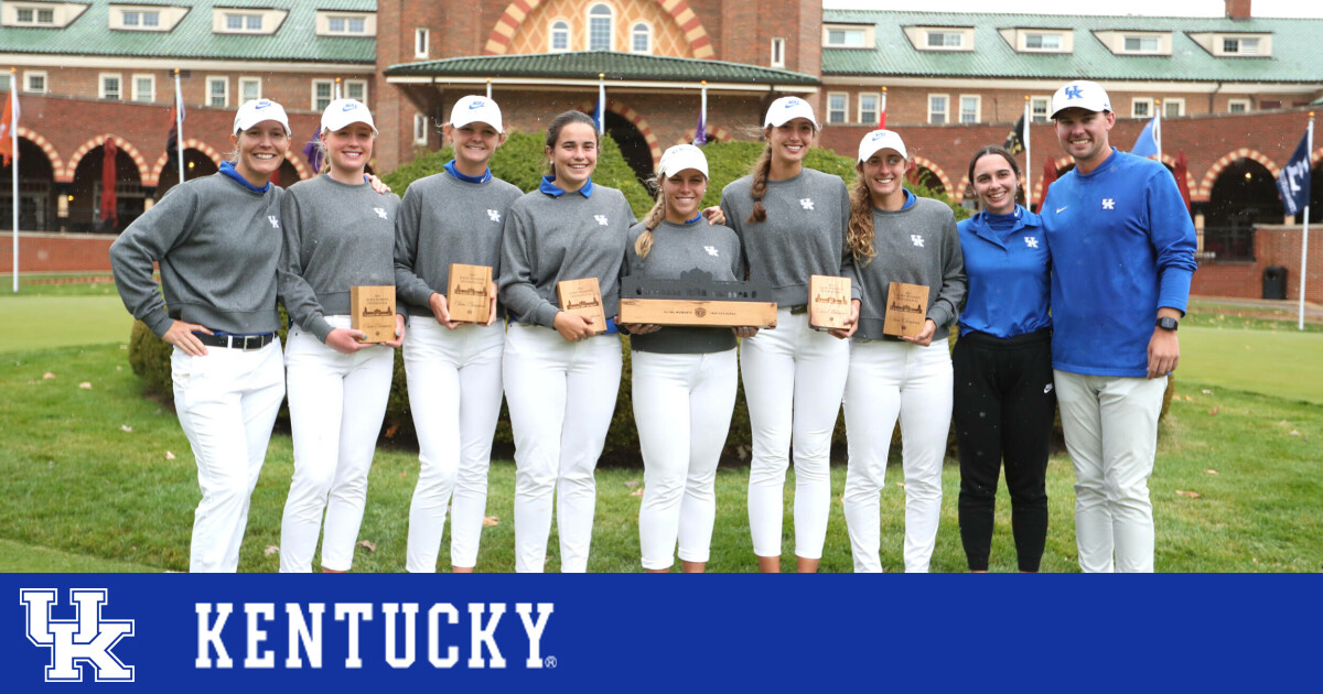 Kentucky Women’s Golf Wins Illini Women’s Invitational, Sets New School Record