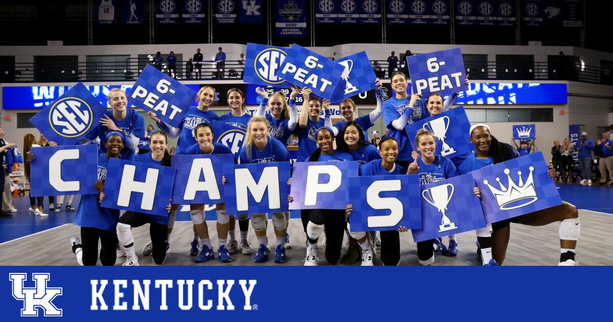 SEC CHAMPIONS! Kentucky Wins Sixth Consecutive SEC Title