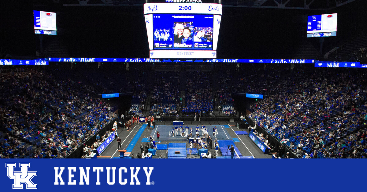 Kentucky Gymnastics Releases 2023 Meet Schedule – UK Athletics