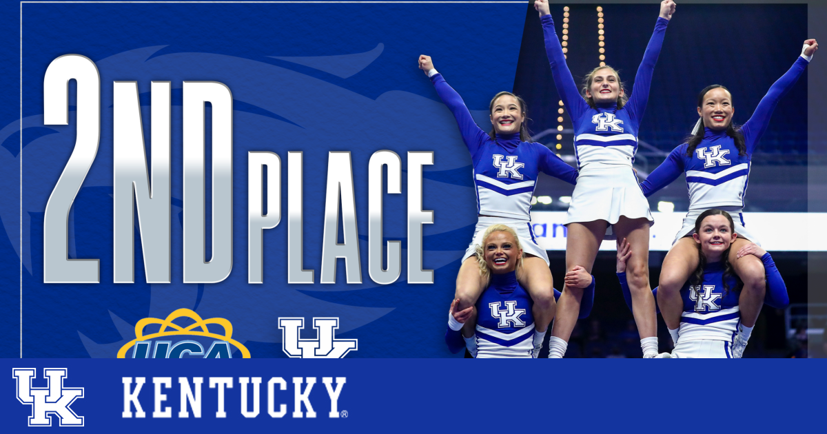 Kentucky Cheerleading Finishes Second in UCA National Competition