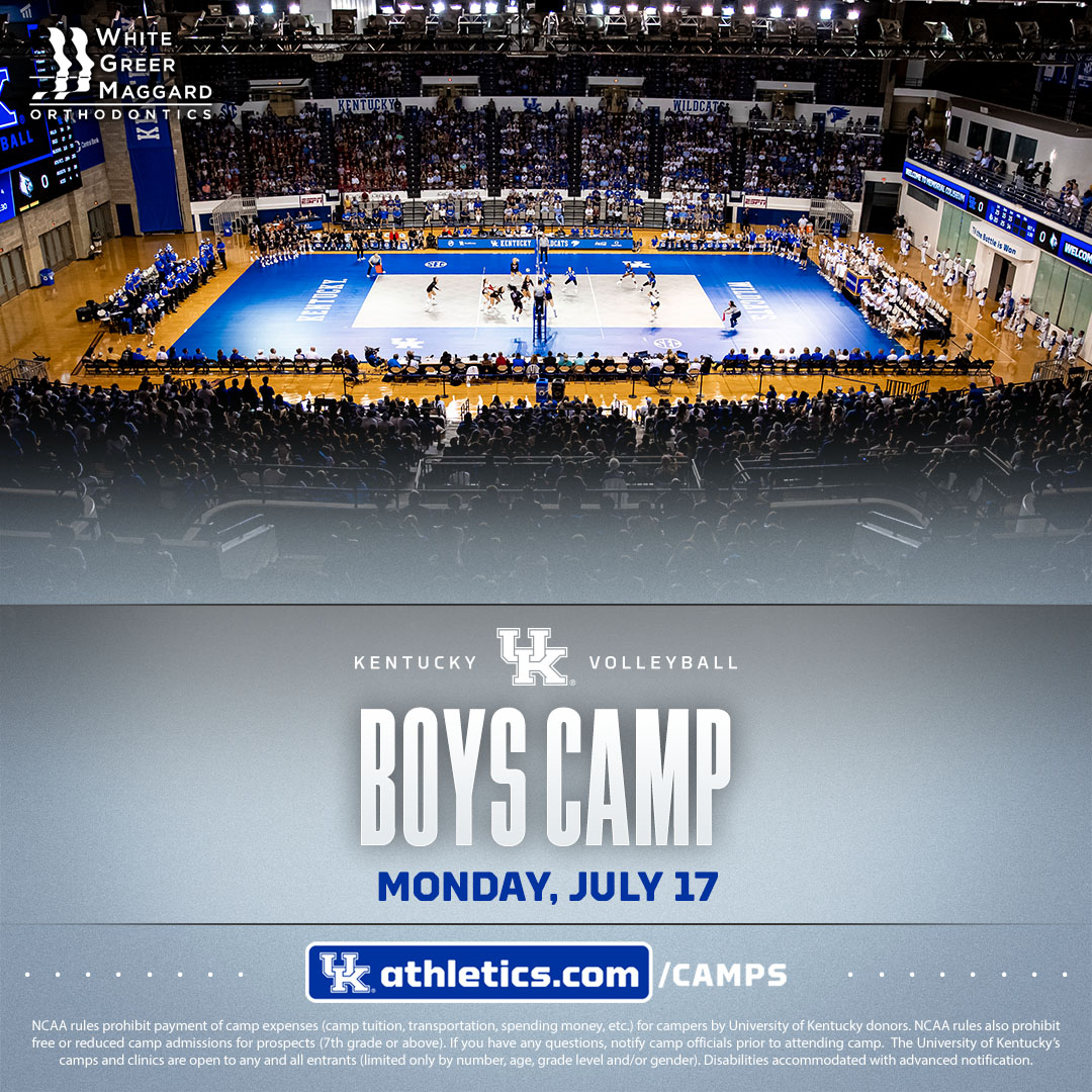 2023 Kentucky Volleyball Camps UK Athletics