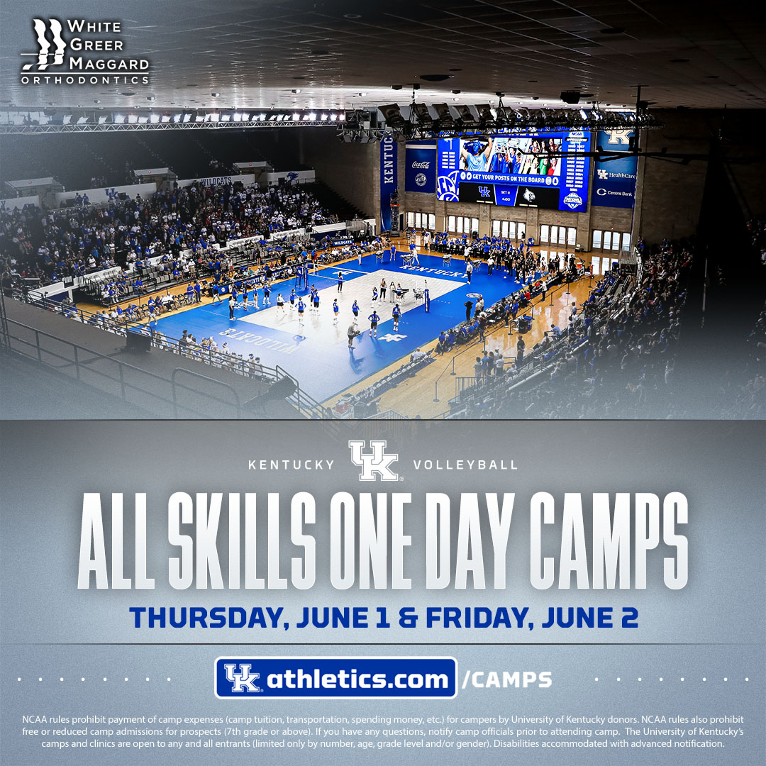 2023 Kentucky Volleyball Camps UK Athletics