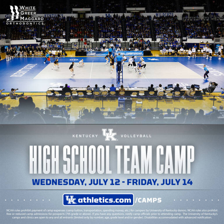 2023 Kentucky Volleyball Camps UK Athletics