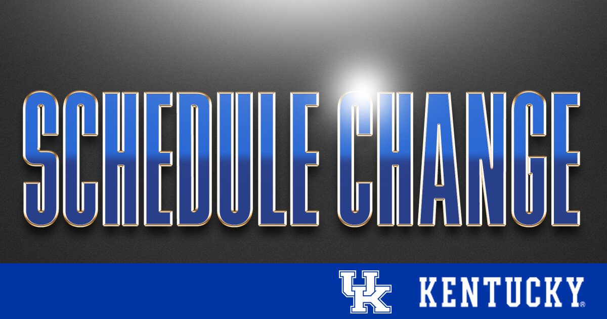 Schedule Change Kentucky, EKU Flip Home Dates UK Athletics