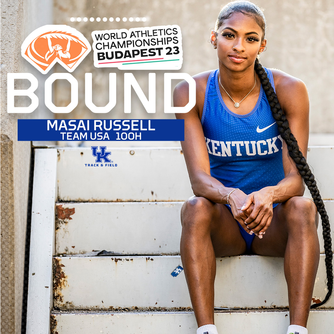 Masai Russell Qualifies For World Championships, Sydney McLaughlin