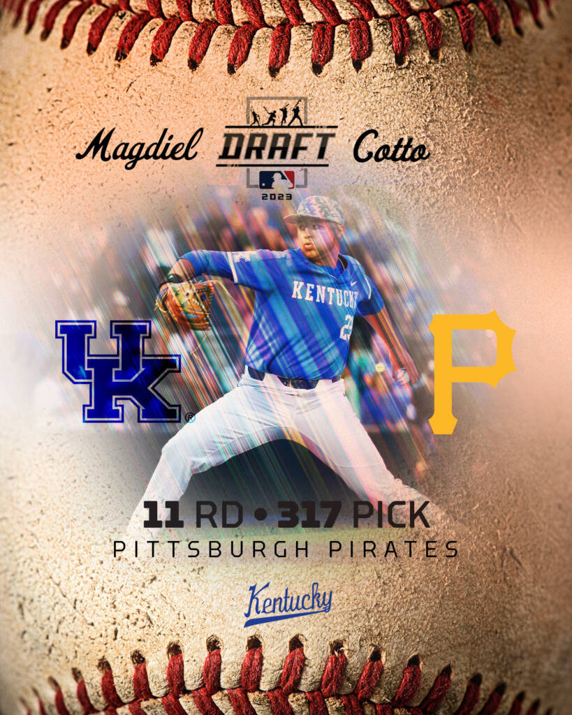 Pirates draft Kentucky pitcher in 2023 MLB draft