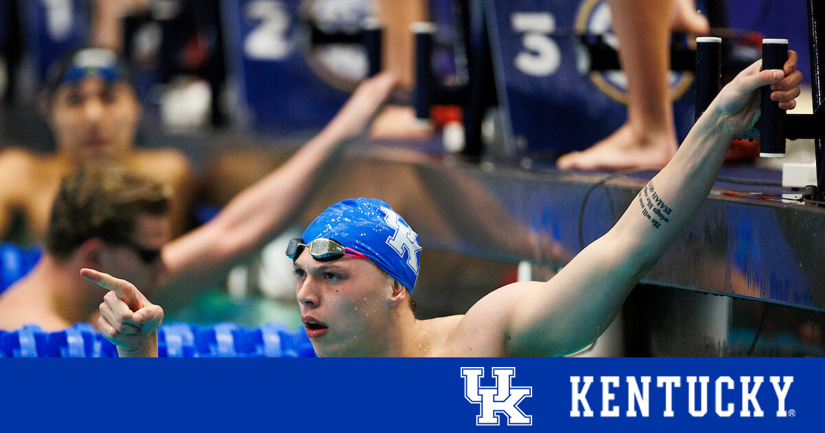 Kentucky Wildcats Men’s Swimming & Diving Team Gears Up for NCAA Championships with Three Standout Athletes