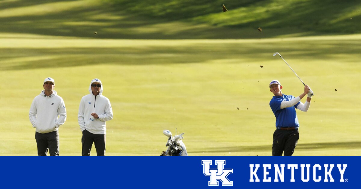 Kentucky’s Oakley Gee Guides Team to 12th Place at Mason Rudolph Golf Championship