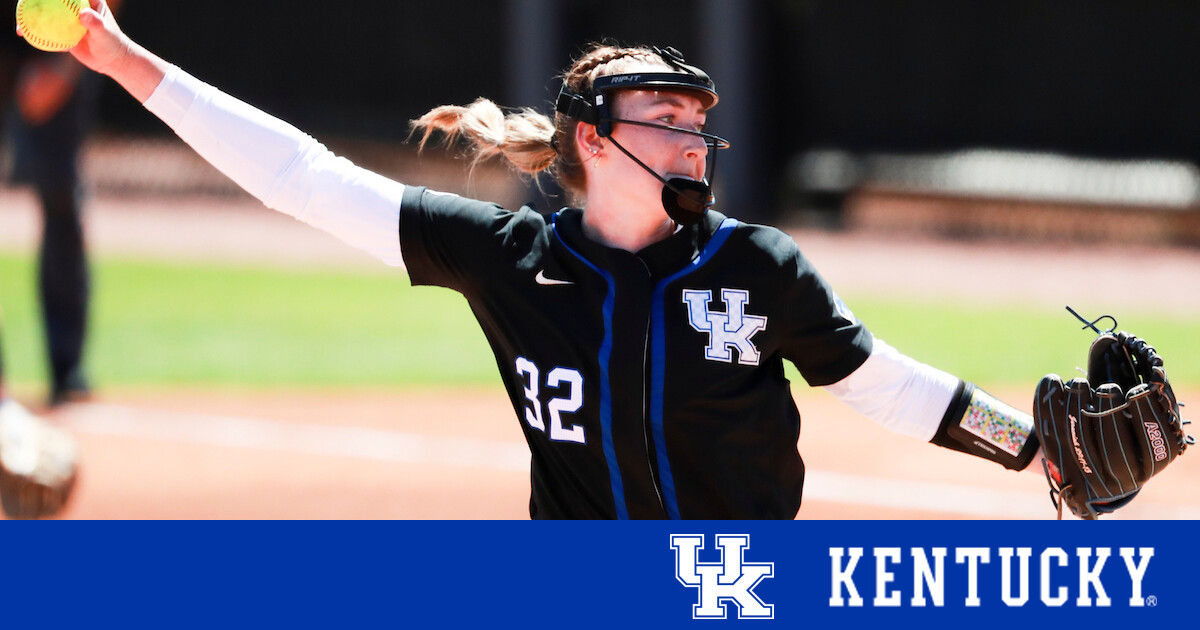 Kentucky Softball’s Langdon Shines in SEC Series Win vs. Auburn with Perfect Game