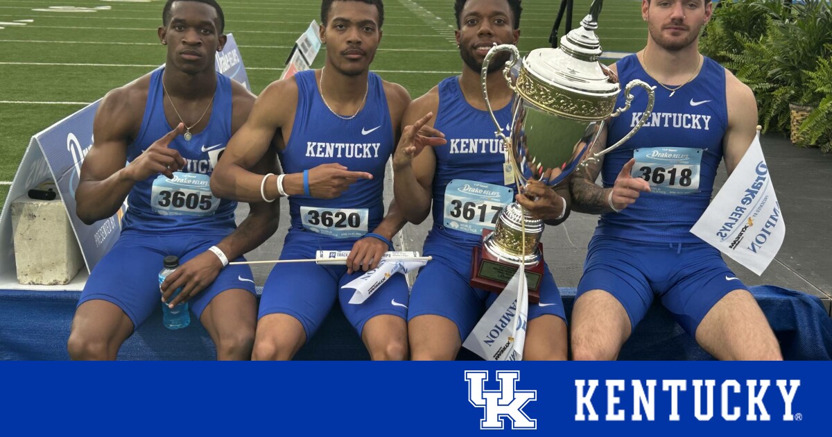 University of Kentucky Sweeps Drake Relays Cup with Record-Breaking Wins in Track and Field