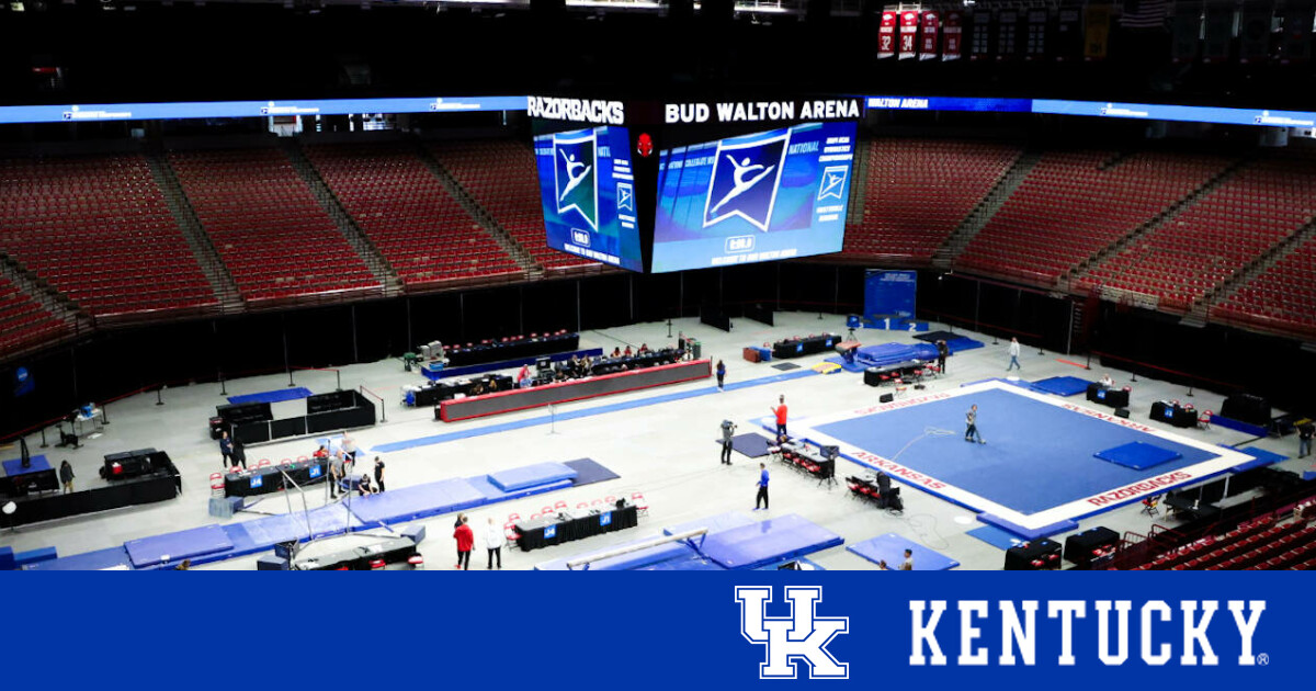 Kentucky Gymnastics Heads to NCAA Regional Final in Fayetteville, Ark.