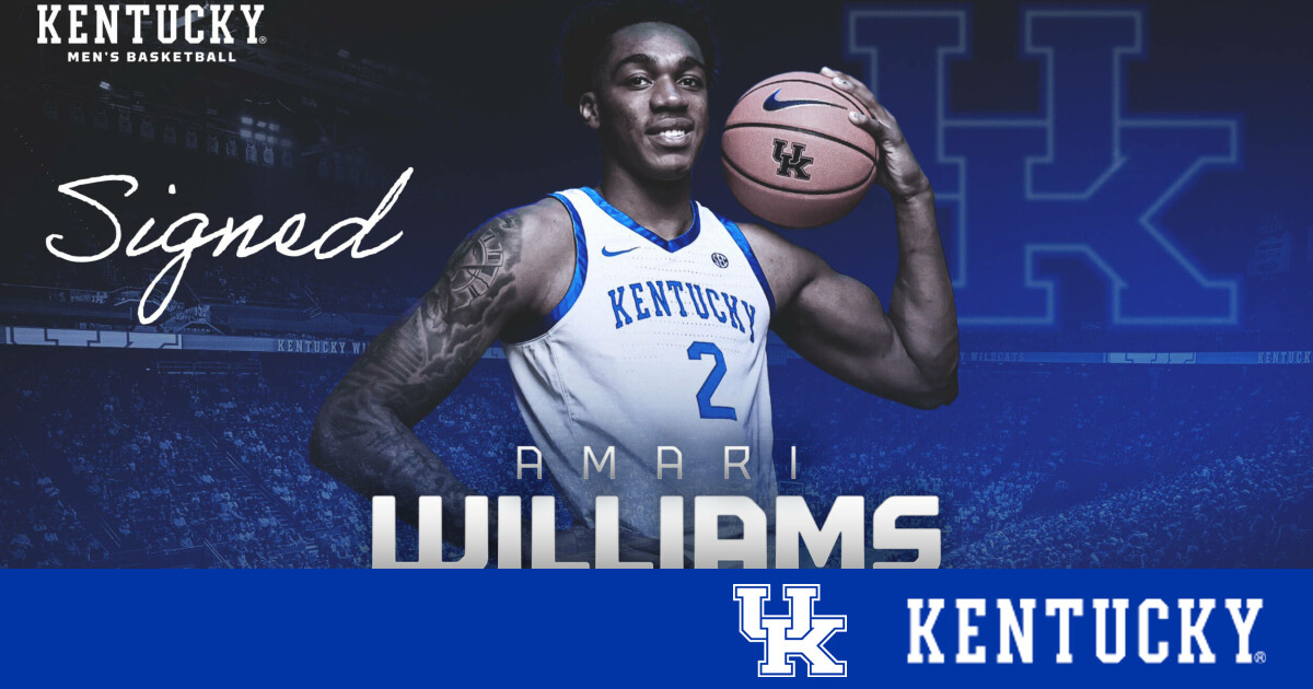 Amari Williams Added to UK Men’s Basketball 2024-25 Roster