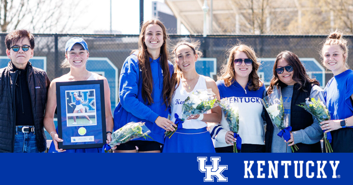 Florida Dominates Kentucky Women’s Tennis Senior Celebration Match