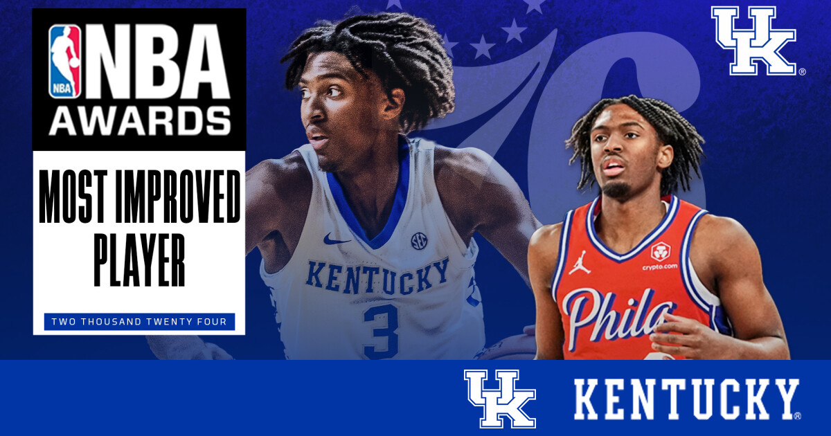 Tyrese Maxey Named Kia NBA Most Improved Player