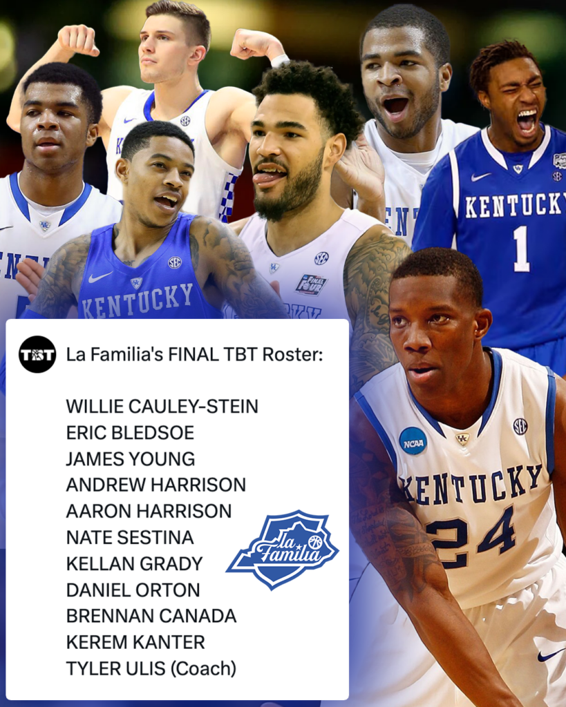 Kentucky's TBT Roster