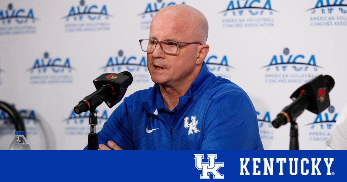 Kentucky Volleyball Coach Skinner, Cats Gear Up for 2024 AVCA First