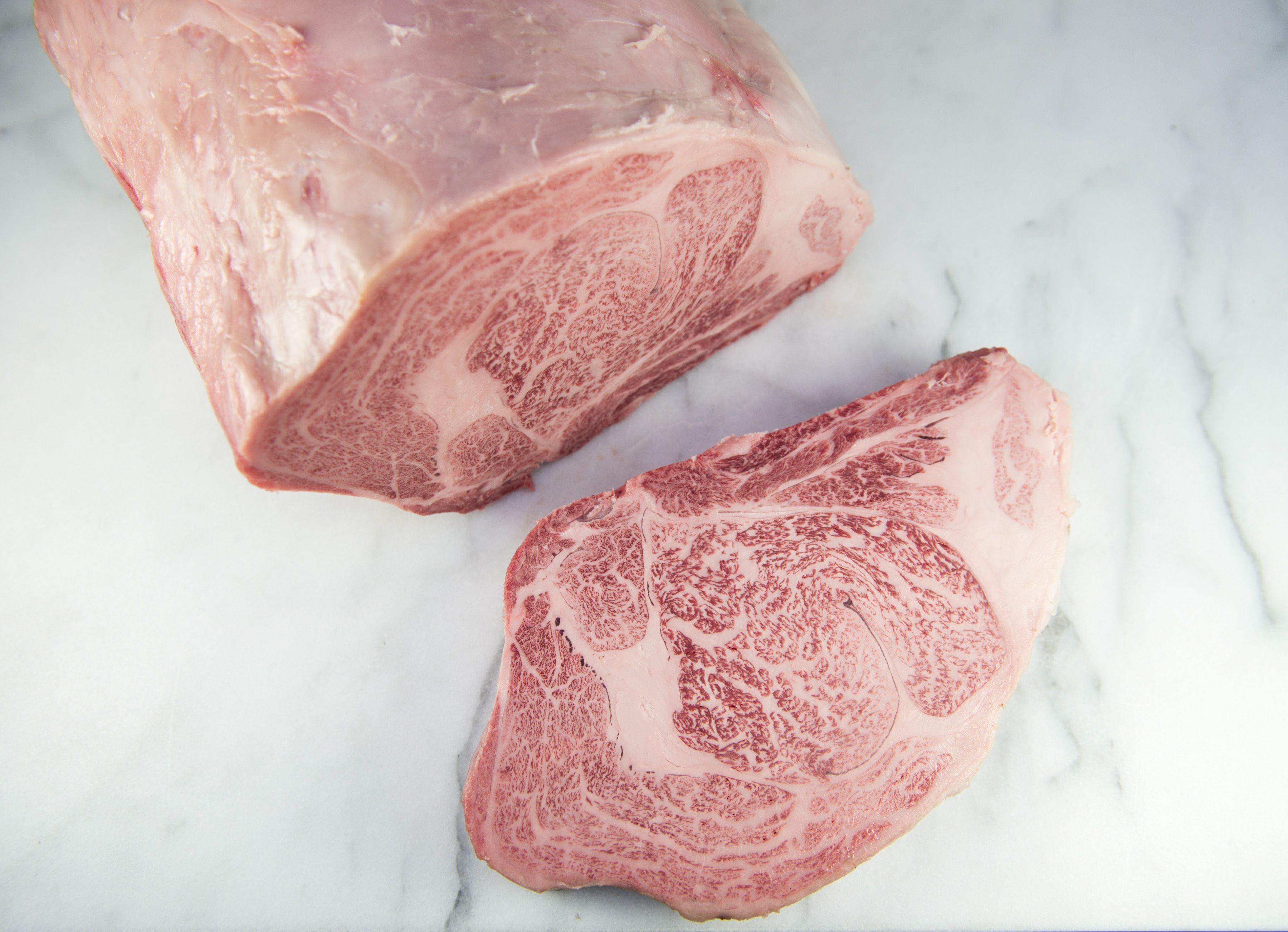 A5 Japanese Furano Wagyu Striploin steak