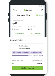 Klik Beli Sekarang pada card Produk SBN