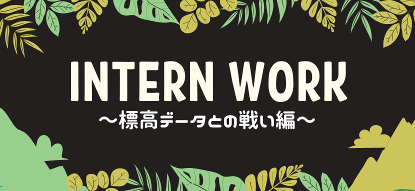 60時間かけて標高データ整備に取り組んだら Python さんとの距離も縮んだよ ／ unerryインターンレポートvol.2