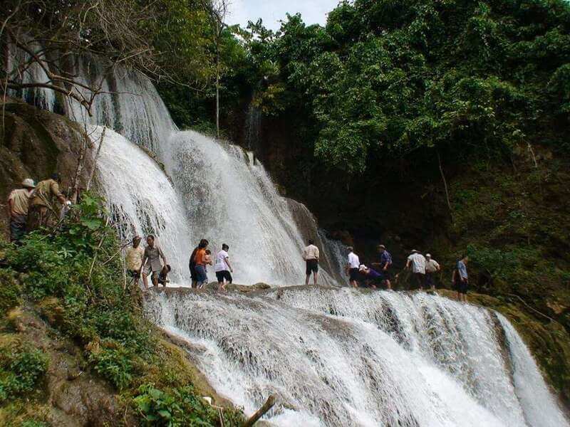 thac mo Du Lịch Mù Cang Chải