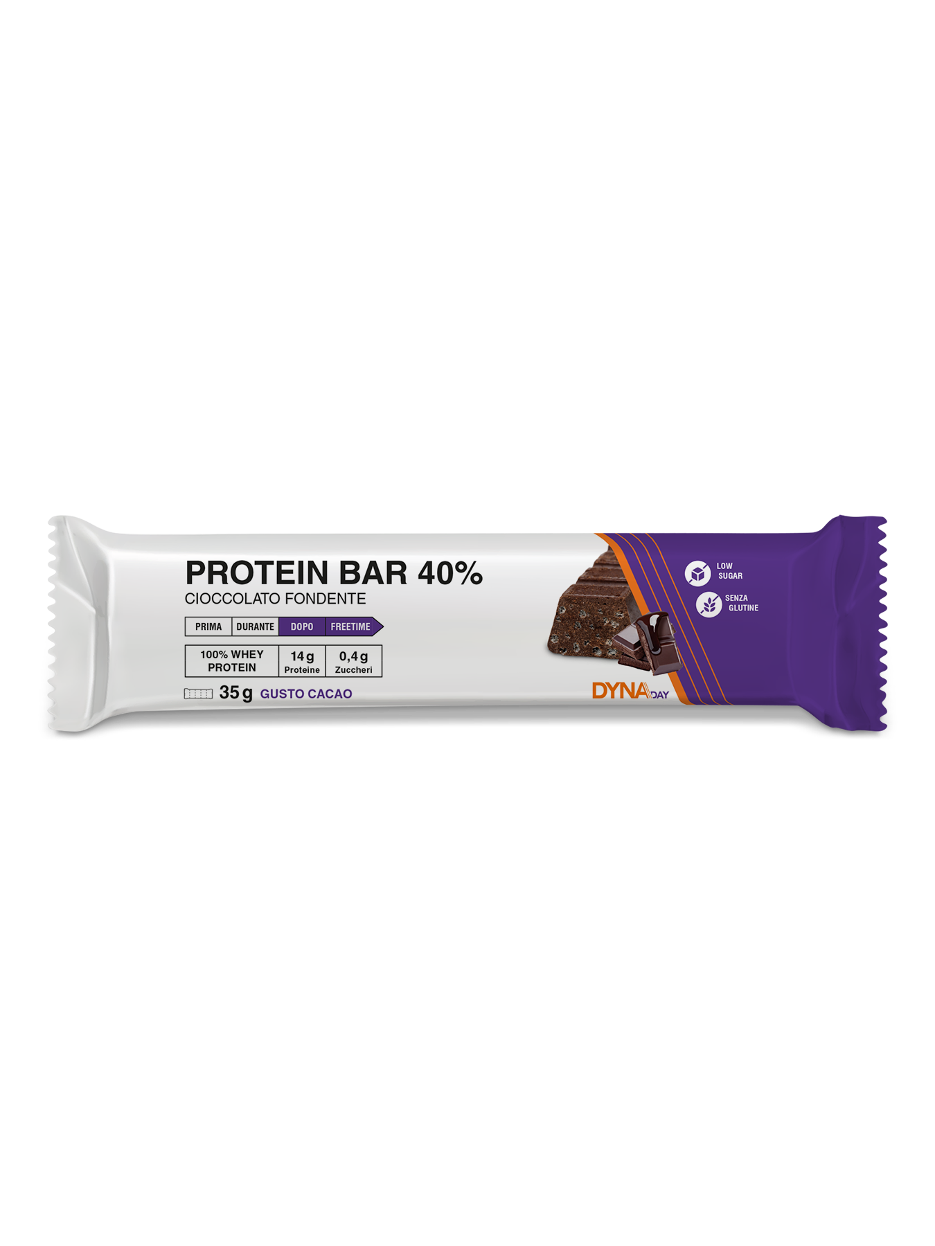 LFP DYNA PROTBAR 40% CHOCO 35G