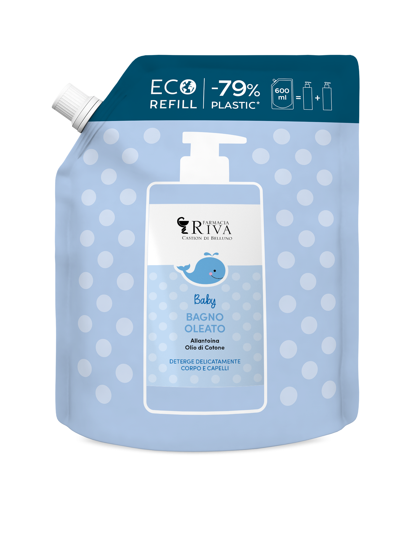 LFP BABY BAGNO OLEATO 600ML