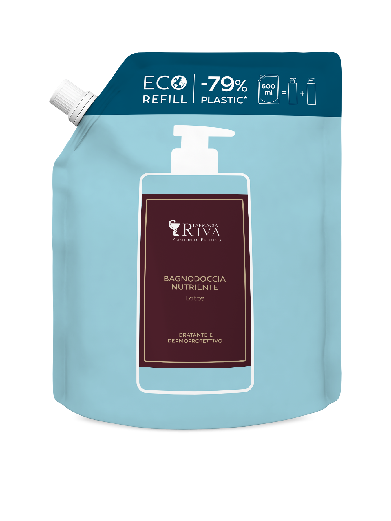 LFP BAGNODOCCIA LATTE 600ML