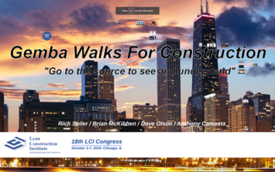 Gemba Walks For Construction